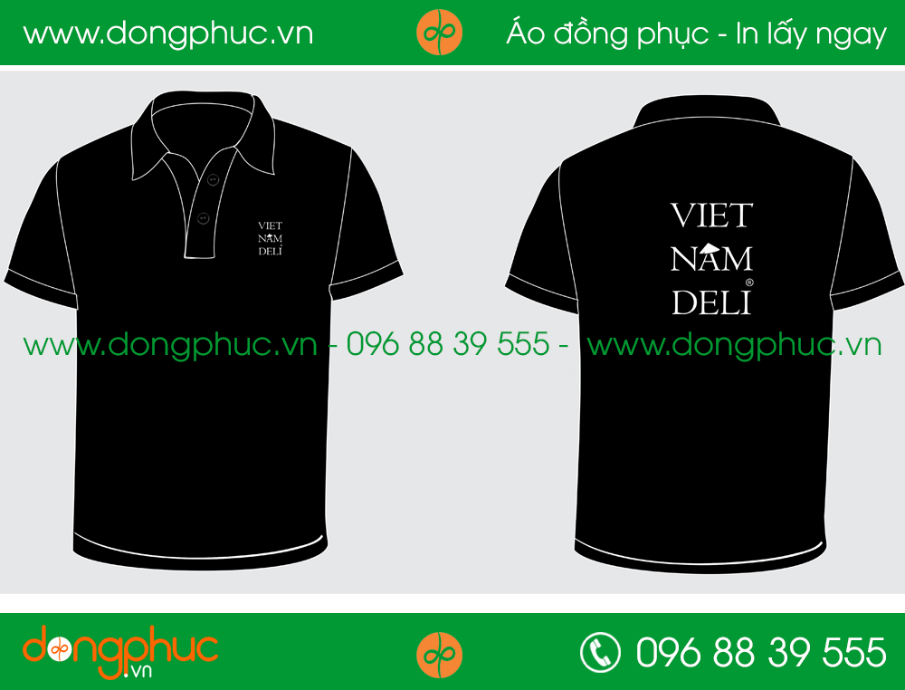 Áo phông đồng phục Việt Nam Deli